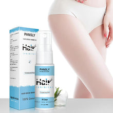 Load image into Gallery viewer, Unisex 100% Pansly Natural Hair Growth Inhibitor Essence Spray Hair Removal From Body Legs Armpit Painless Facial Stop Hair