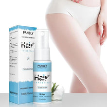 Load image into Gallery viewer, Unisex 100% Pansly Natural Hair Growth Inhibitor Essence Spray Hair Removal From Body Legs Armpit Painless Facial Stop Hair