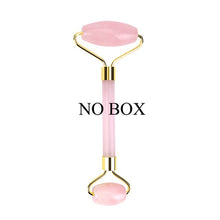 Load image into Gallery viewer, Natural Stone Jade Roller Facial Massage Crystal Stone Body Facial Massager Skincare Ice Roller Wrinkle Removal Beauty Tool