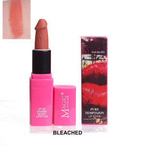 12 Colors Penis Shape Mushroom Long Lasting Moisture Cosmetic Lipstick Lips Makeup Waterproof Lipstick