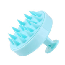 Load image into Gallery viewer, 1pc Silicone Head Shampoo Scalp Massage Brush Hair Washing Scalp Cleanse Comb Deep Care Massage Scalp 16 styles