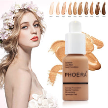 Load image into Gallery viewer, PHOERA Mineral Makeup Primer Whitening Concealer Moisturizer Face Primer Natural Liquid Foundation Base Makeup maquiagem TSLM2