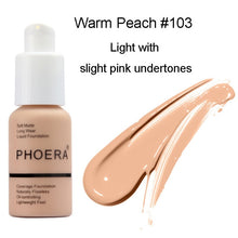 Load image into Gallery viewer, PHOERA Mineral Makeup Primer Whitening Concealer Moisturizer Face Primer Natural Liquid Foundation Base Makeup maquiagem TSLM2