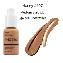 Load image into Gallery viewer, PHOERA Mineral Makeup Primer Whitening Concealer Moisturizer Face Primer Natural Liquid Foundation Base Makeup maquiagem TSLM2