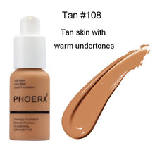 Load image into Gallery viewer, PHOERA Mineral Makeup Primer Whitening Concealer Moisturizer Face Primer Natural Liquid Foundation Base Makeup maquiagem TSLM2