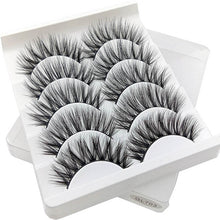 Load image into Gallery viewer, SEXYSHEEP 5Pairs 3D Mink Hair False Eyelashes Natural/Thick Long Eye Lashes Wispy Makeup Beauty Extension Tools